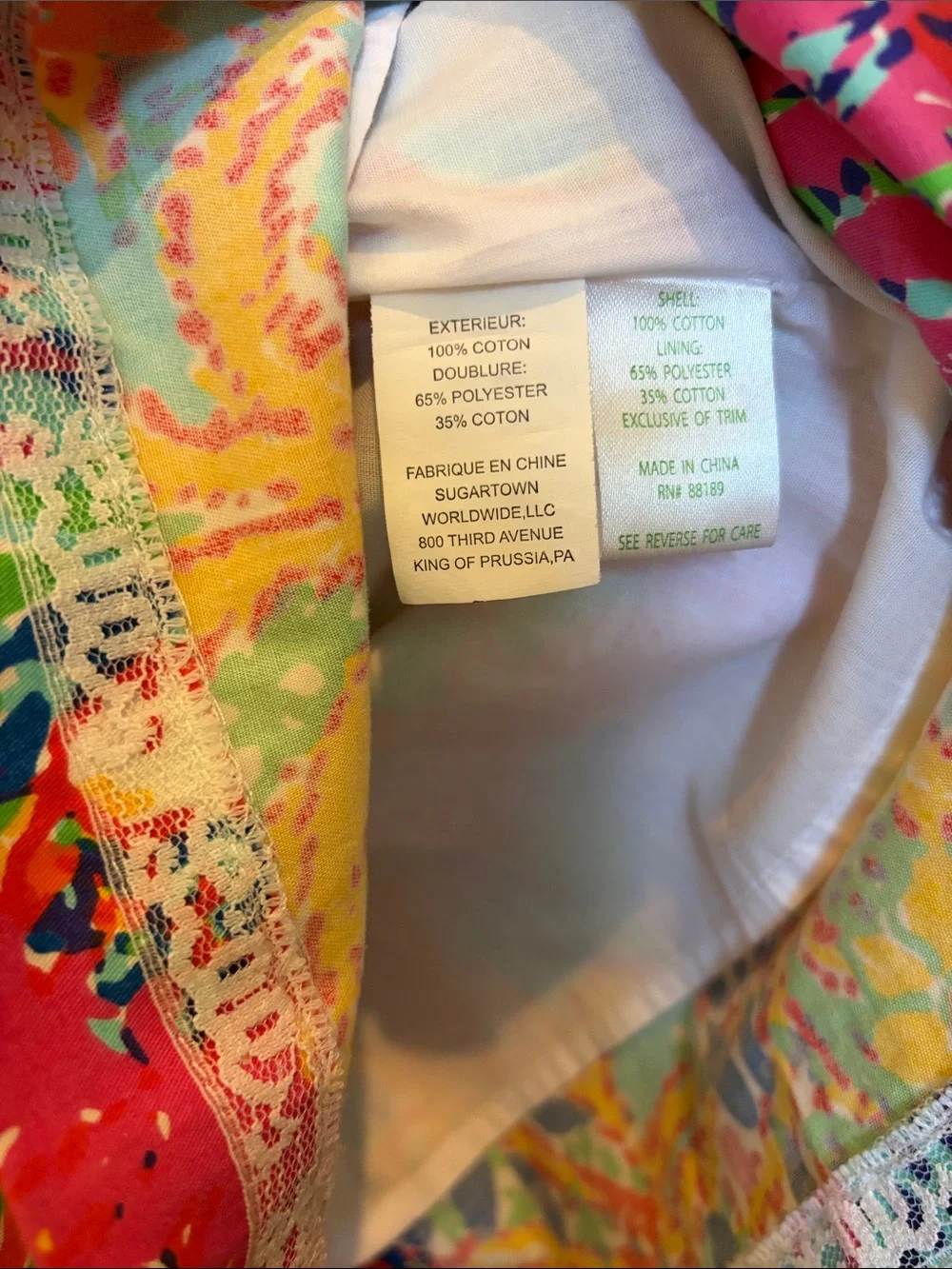 Lilly Pulitzer Multicolor Floral Tank Dress - Pink, Orange, Blue, Green